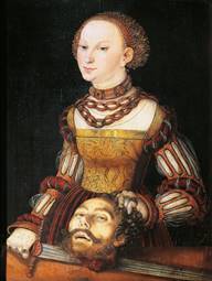 Lucas_the_Elder_Cranach_-_Judith_with_Head_of_Holofernes_-_(MeisterDrucke-1120252)