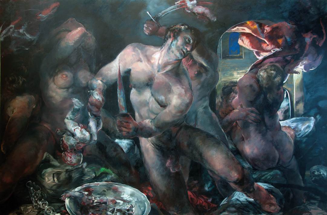 EK_1993_Dance-of-Death-The-Massacre-of-the-Innocents_8x12_oil-on-panel-1293x850