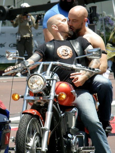 Risultati immagini per gay biker